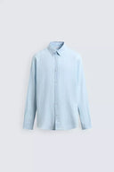 100% LINNEN OVERHEMD REGULAR FIT