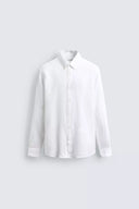 100% LINNEN OVERHEMD REGULAR FIT