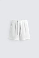 BERMUDA RELAXED FIT 100% LINNEN