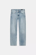JEANS RELAXED STRAIGHT LAGE TAILLE