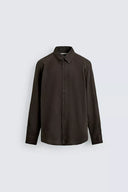 100% LINNEN OVERHEMD REGULAR FIT
