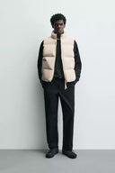 GEWATTEERDE BODYWARMER REGULAR FIT