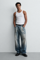 FLARE FIT JEANS