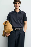 PIQUÉ POLO MET STRUCTUUR