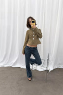 TRF JEANS MET LAGE TAILLE