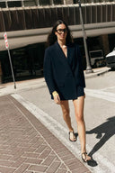 OVERSIZED DOUBLE-BREASTED BLAZER