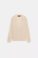 TRICOT VEST MET BINNENTOP