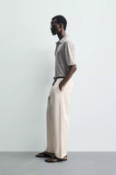 100% LINNEN TRICOT POLO