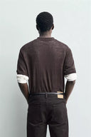 100% LINNEN TRICOT POLO