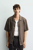 100% LINNEN RELAXED FIT OVERHEMD