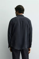 100% LINNEN OVERHEMD REGULAR FIT