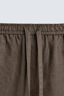 RELAXED FIT BROEK 100% LINNEN