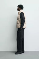 GEWATTEERDE BODYWARMER REGULAR FIT