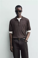 100% LINNEN TRICOT POLO