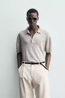 100% LINNEN TRICOT POLO