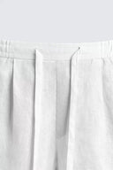 BERMUDA RELAXED FIT 100% LINNEN