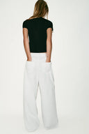 TRICOT TOP MET ASYMMETRISCHE SLUITING