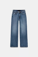JEANS STRAIGHT HIGH WAIST LONG LENGTH