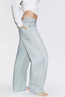 TRF BAGGY BALLOON JEANS MET MIDDELHOGE TAILLE