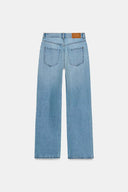JEANS STRAIGHT HIGH WAIST LONG LENGTH