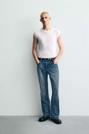 FLARE FIT JEANS