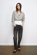 JEANS COLLECTION RECHT HALFHOGE TAILLE