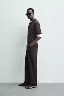 100% LINNEN TRICOT POLO