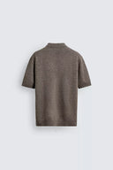 TRICOT POLO MET RITS