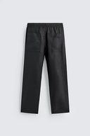 RELAXED FIT BROEK 100% LINNEN