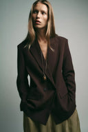OVERSIZED DOUBLE-BREASTED BLAZER