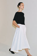 TRICOT TOP MET BOOTHALSLIJN