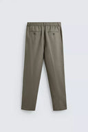 REGULAR FIT BROEK VAN 100% LINNEN