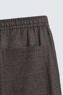 RELAXED FIT BROEK 100% LINNEN