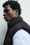 GEWATTEERDE BODYWARMER REGULAR FIT