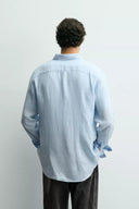 100% LINNEN OVERHEMD REGULAR FIT