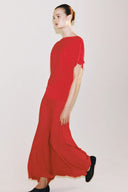 TRICOT TOP MET BOOTHALSLIJN