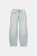 TRF BAGGY BALLOON JEANS MET MIDDELHOGE TAILLE