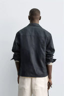 100% LINNEN OVERSHIRT
