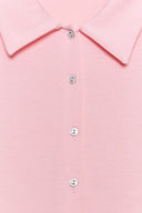 Soepelvallende blouse met lange mouwen