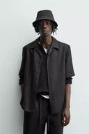 100% LINNEN RELAXED FIT OVERHEMD