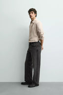 100% LINNEN OVERHEMD REGULAR FIT