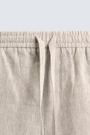 RELAXED FIT BROEK 100% LINNEN