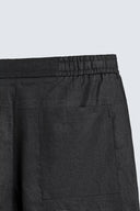 BERMUDA RELAXED FIT 100% LINNEN