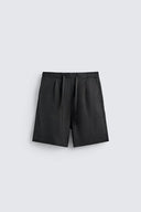 BERMUDA RELAXED FIT 100% LINNEN