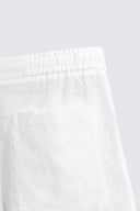 BERMUDA RELAXED FIT 100% LINNEN