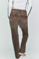 TRF BOOTCUT JEANS MET LAGE TAILLE