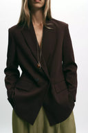 OVERSIZED DOUBLE-BREASTED BLAZER