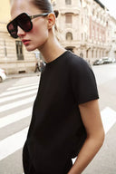 T-SHIRT MET KORTE MOUWEN