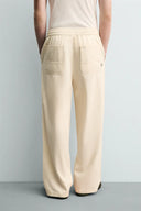 RELAXED FIT BROEK MET VISGRAAT