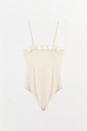 FIJNE TRICOT BODY MET KANT